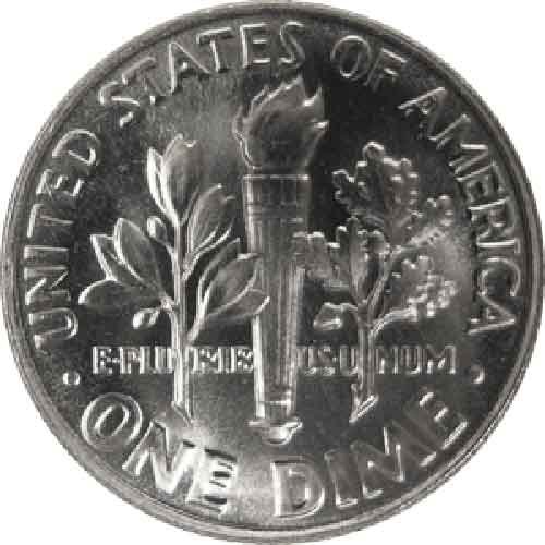 1965. SMS Specijalna menta Set Roosevelt Dime američki novčić