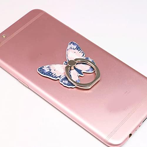 Vješalica Beautiful Butterfly Mobilni telefon nosač 360 ° rotacijski telefon Držač zvona za prsten za rukovanje prstenom s ručnim