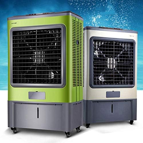 LILIANG-visoka kvalitetamobilni Evaporativni hladnjak zraka | 3 podešavanje brzine vjetra / 8000m & amp; lfjkt / h Zapremina vazduha | 45l veliki rezervoar za vodu | Aluminijska legura ventilatorska oštrica / pogodno za unutrašnju ili vanjsku upotrebu kod: