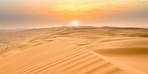 Yeele 12x6ft pustinjska fotografija pozadina neplodna pustinja Žuti pijesak Zalazak sunca prirodni krajolik pozadina Dječiji vjenčani