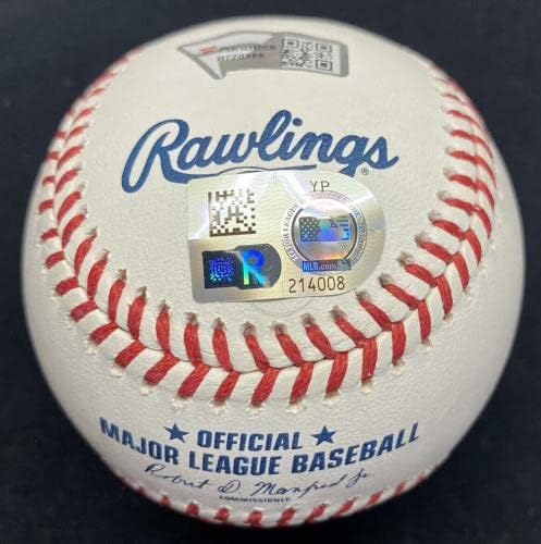 Aaron sudac potpisao Al Home RECORD 62 Logo Baseball MLB Holo Fanatics - autogramirani bejzbol