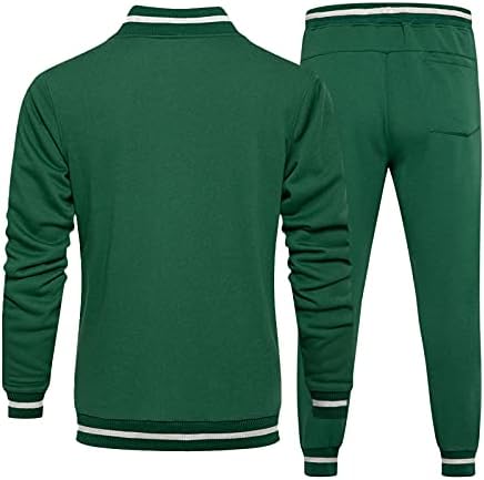 Track odijela za muškarce postavljene dukseve, muške activewear gusenice i stočne dukseve Sport Jogger Athletic 90's Outfits Set