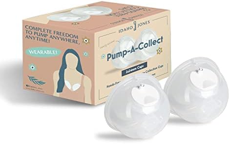 Nosive Univerzalne Čašice Za Prikupljanje Majčinog Mlijeka Bez Ruku Silikonske Prirubnice, Pump – A-Collect-Idaho Jones Posude Za Grudi
