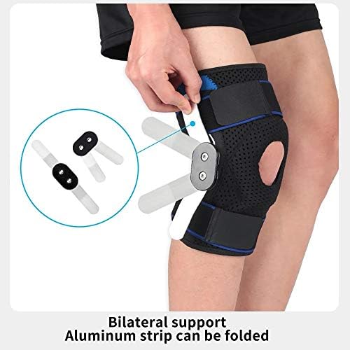 CCBUY proteza za koljeno silikonska potpora sa četiri opruge Sportska sigurnosna potpora za koljeno štiti traku za zaštitu štitnika meniskusa štitnika za koljena