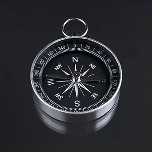 YCFBH Prijenosni aluminijski lagani hitni kompas na otvorenom preživljavajuće alat za preživljavanje na navigaciji Wild alat