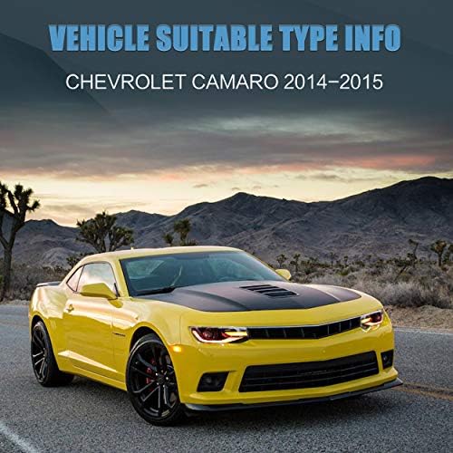 VLAND LED prednja svjetla pogodna za Chevrolet Camaro 2014-2015 5. Gen, žmigavac sa sekvencijalnim indikatorom, d2h / HID komplet