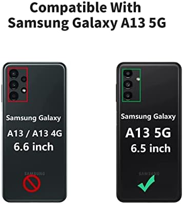 CIVICASE za Samsung Galaxy A13 5G novčanik slučaj, Premium kožna Flip Case RFID Blokiranje držač kreditne kartice Folio Magnetic Stand