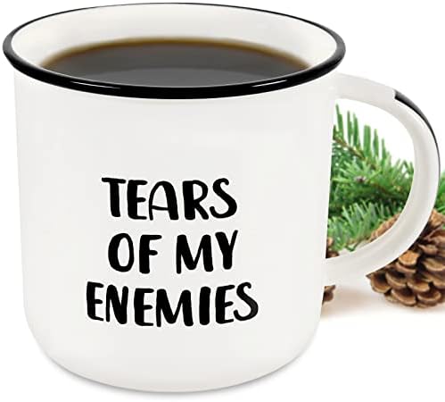 HOOMUU Gaming šolja za kafu poklon-suze mojih neprijatelja-smiješne keramičke šolje za kafu za dečke muškarce sestre-Novetly čaše