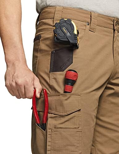 CQR muške radne pantalone Ripstop, vodootporne taktičke pantalone, vanjski uslužni operater EDC ravne / kargo pantalone