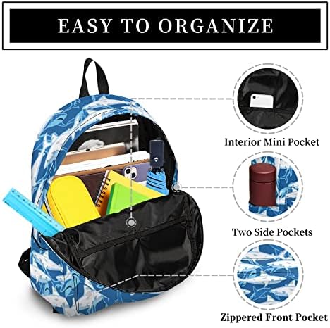 Qlonrewt ruksak za djecu za odrasle, izdržljiva smiješna slatka školska torba, lagani vodootporni daypack laptop za rad putovanja