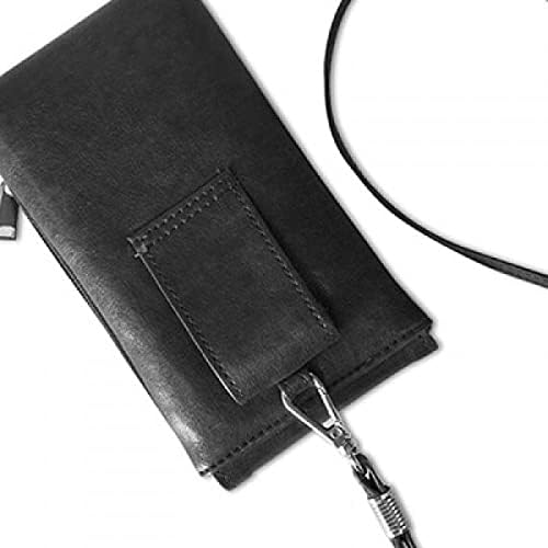 Bikini ljepota ilustracija crni uzorak telefon novčanik torbica viseće mobilne torbice crni džep